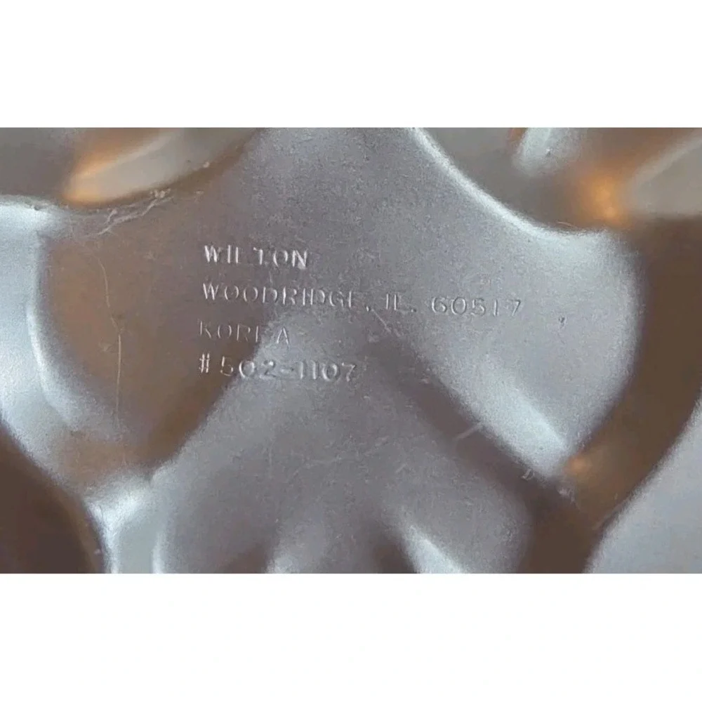 Vtg Wilton Christmas Tree Cake‎ Baking Pan 1972 Holiday Kitchen Ware Desserts